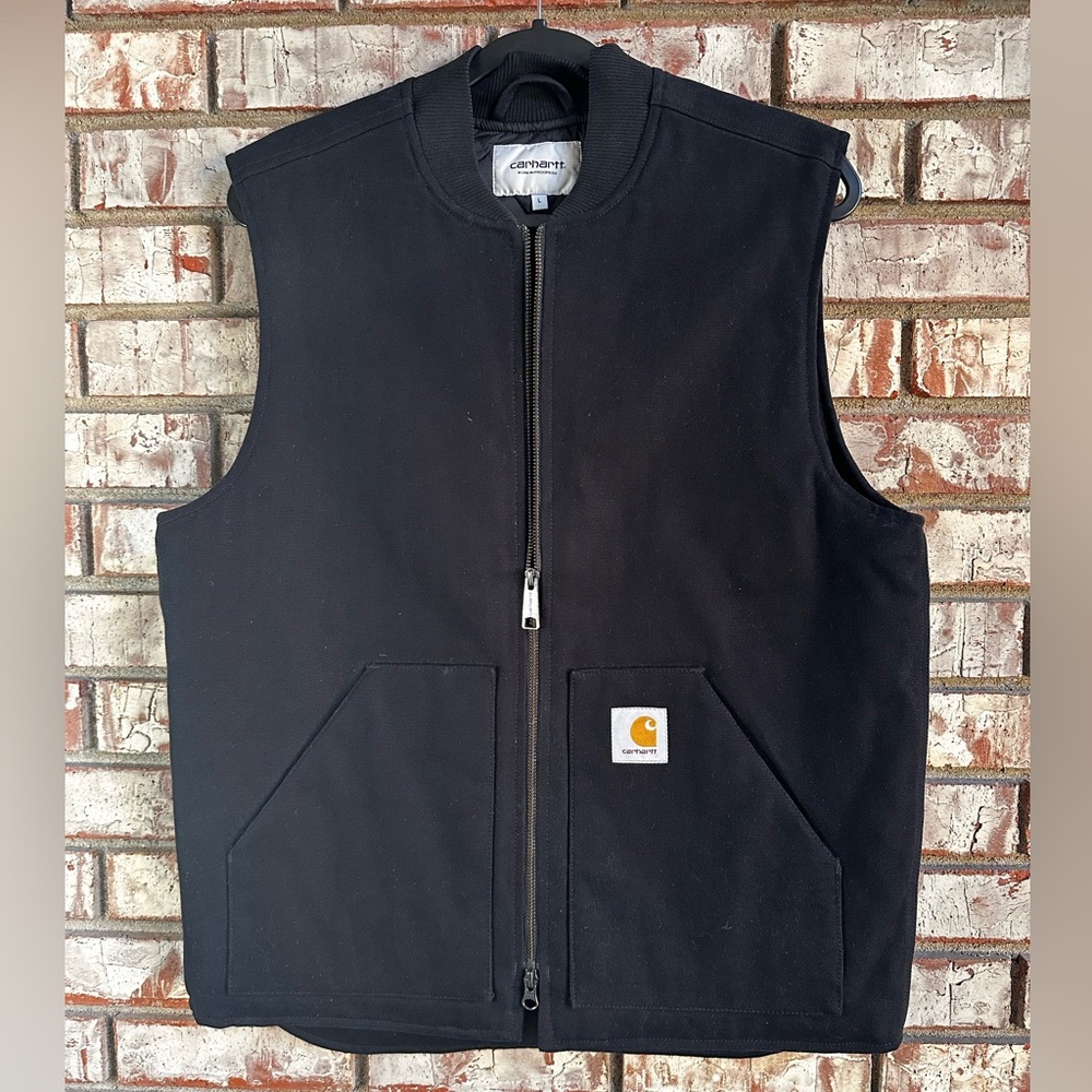 Carhartt WIP Black Winter Vest